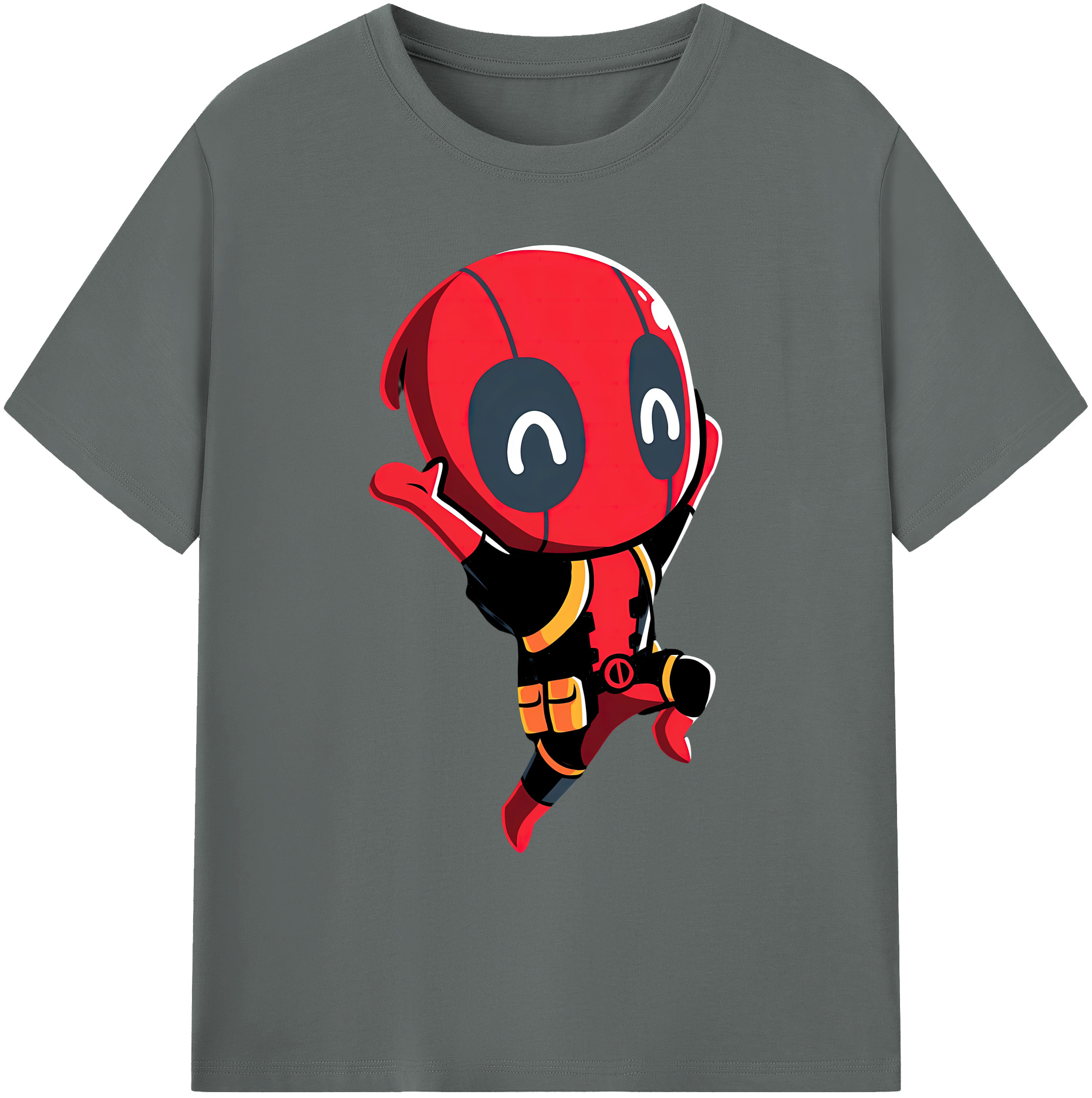 （画像用） Deadpool デッドプール 綿100％ メンズ半袖Tシャツ｜肌触りやわらか＆通気性